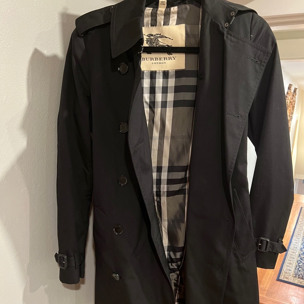 Burberry trench coat, worn maybe 10 times, fit is fantastic!